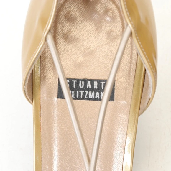 Vintage Stuart Weitzman Patent Leather Low-Heeled Pumps size 7.5 - Picture 5 of 7